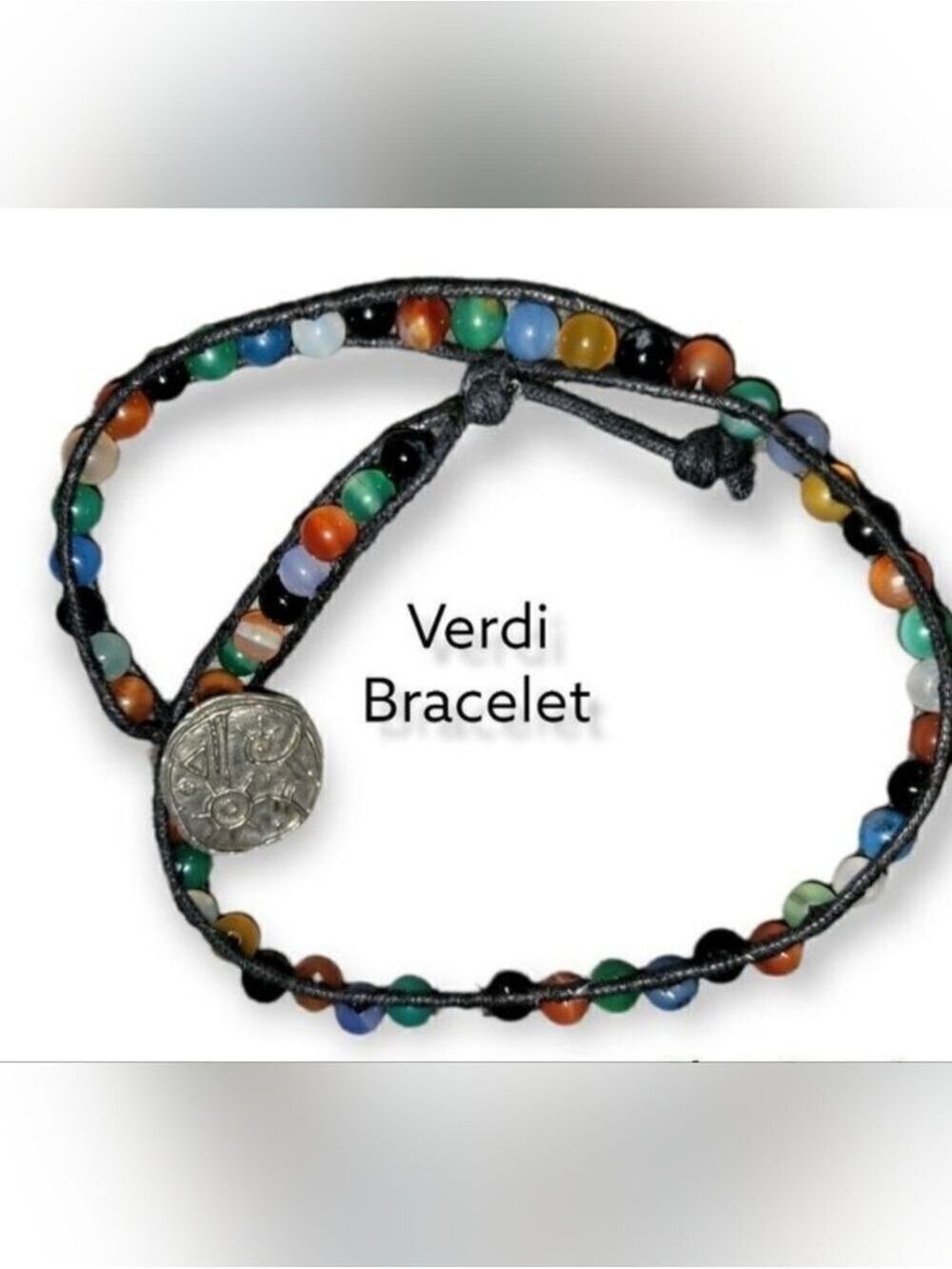 Verdi Agate Wrap Bracelet